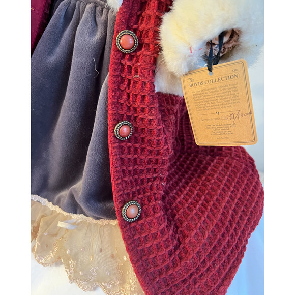 Boyd's Collection Amy 1999 Porcelin Doll Limited Edition 11039 of 18000 Vintage - Picture 7 of 16